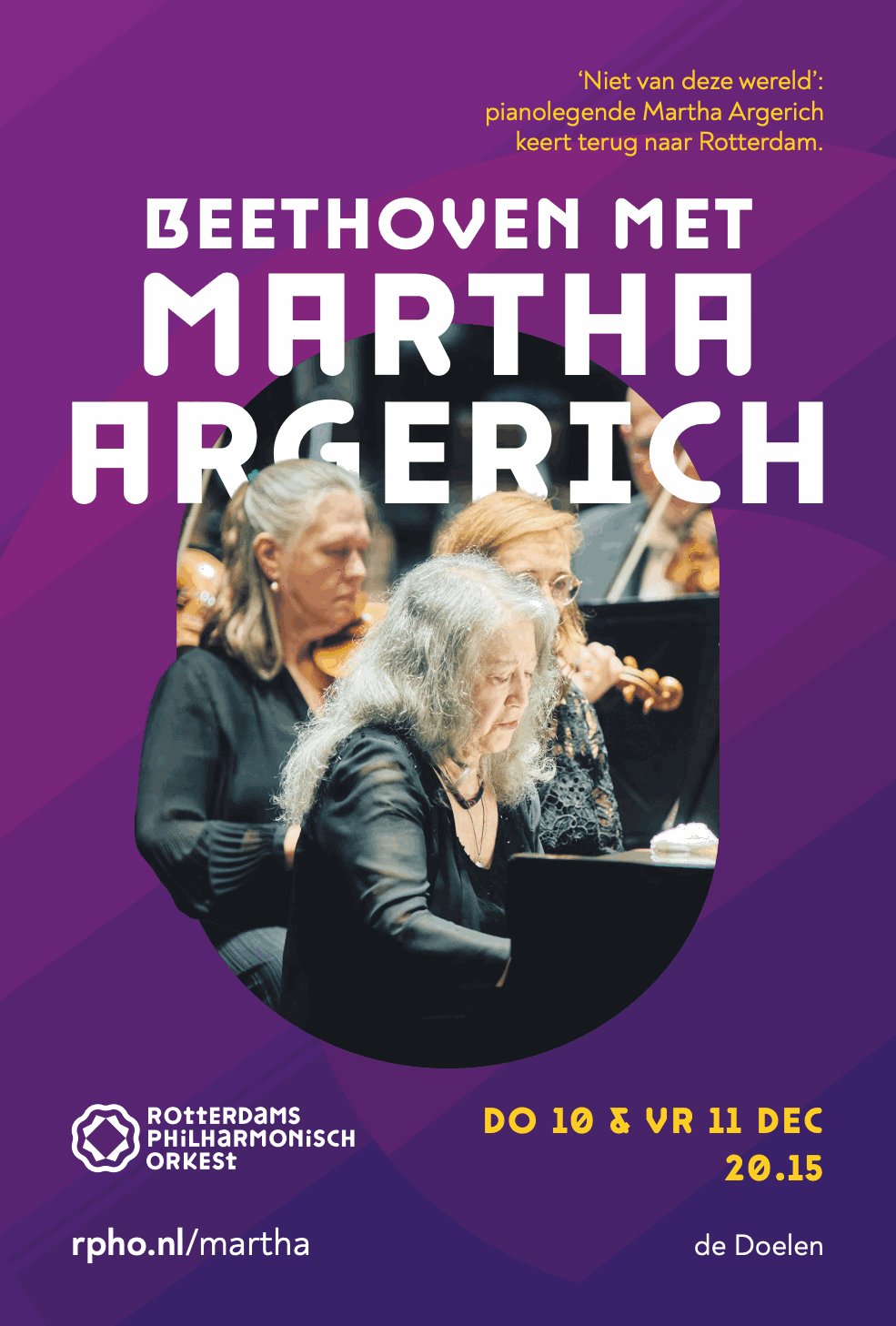 Kunstbode oktober 2026 – advertentie Martha Argerich