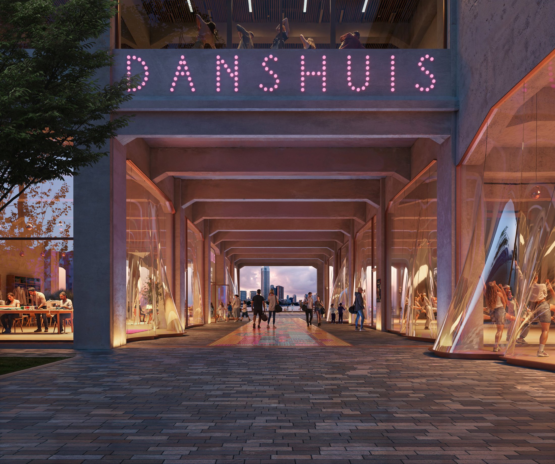 Voetgangerspassage Danshuis – beeld Proloog